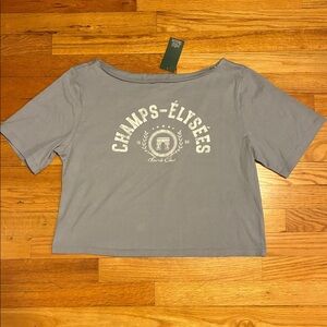 Wild Fable off the shoulder tee